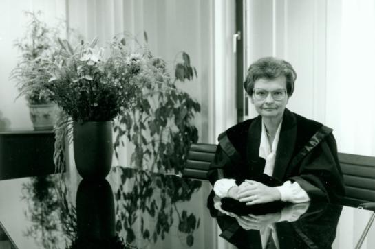 Portret van Els Witte