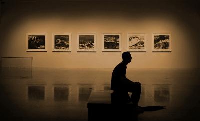 Foto van een tentoonstelling