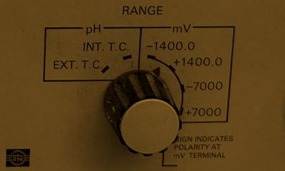 Detailfoto van een radiometer